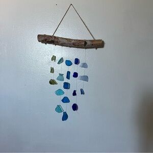 Colorful Sea Glass Wind Chime